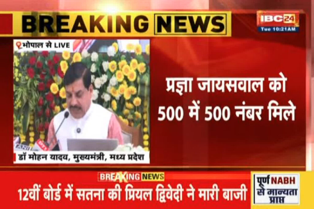 MP 10th Board Result 2025/ Image Credit: IBC24