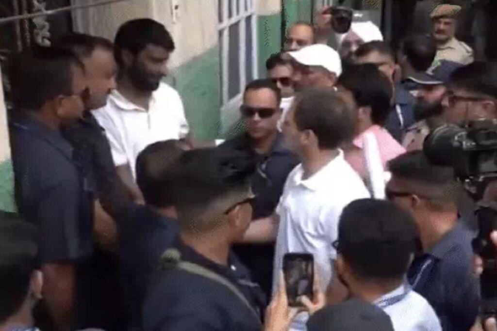Rahul Gandhi Poonch Visit