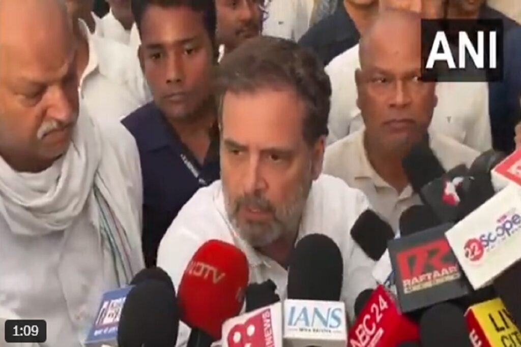 Rahul Gandhi Bihar Visit