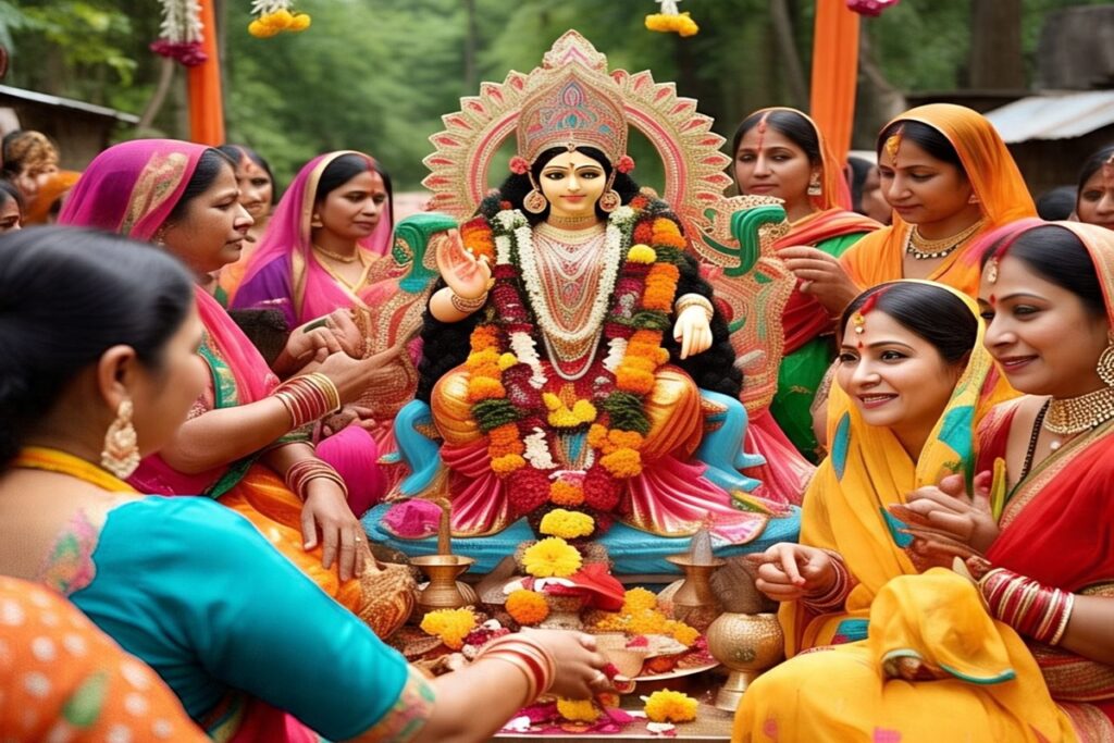 Rambha Teej Vrat 2025/Image Credit: Meta AI