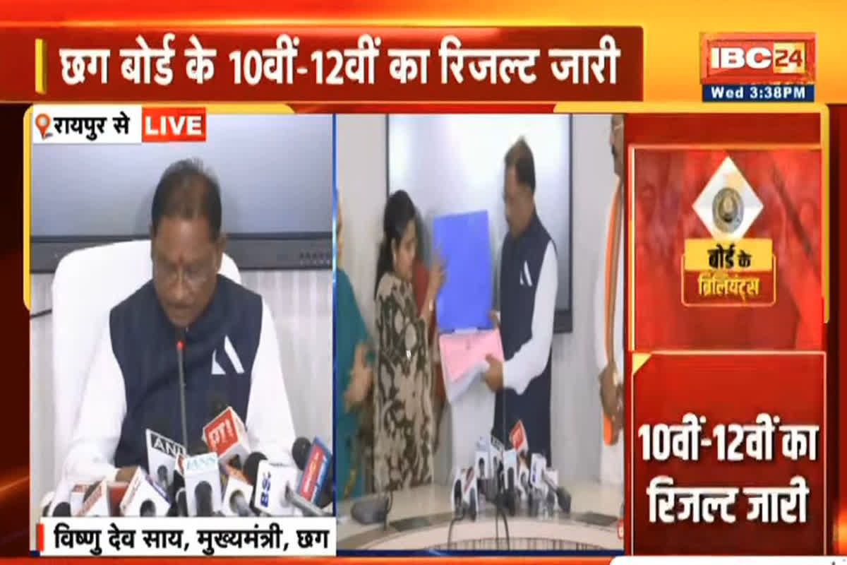 CG Board 10th Toppers List 2025: 10वीं बोर्ड में इशिका और नमन ने मारी बाजी, दूसरे नंबर पर रहे दिव्यांश देवांगन, तीसरे स्थान पर रिया, हेमलता और तीपेश का नाम
