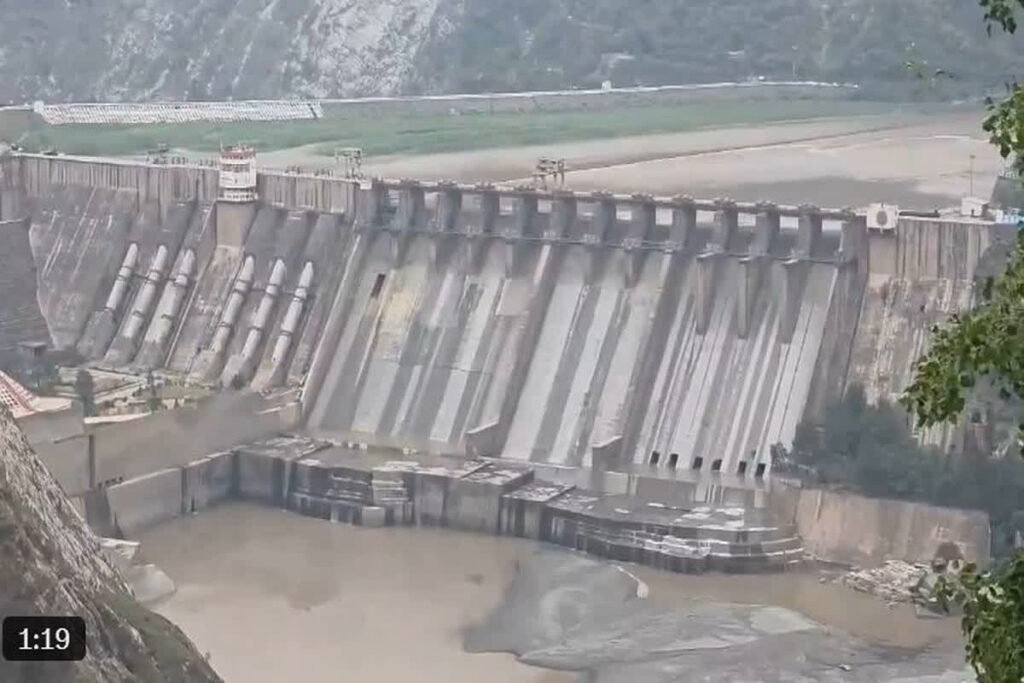 India Closed All Gates Of Salal Dam/Image Credit: ANI