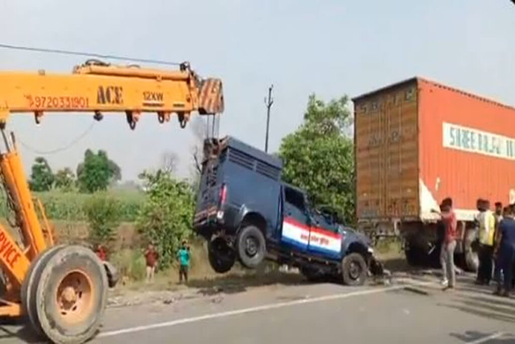 Aligarh Road Accident News/ Image Credit: Sachin Gupta X Handle
