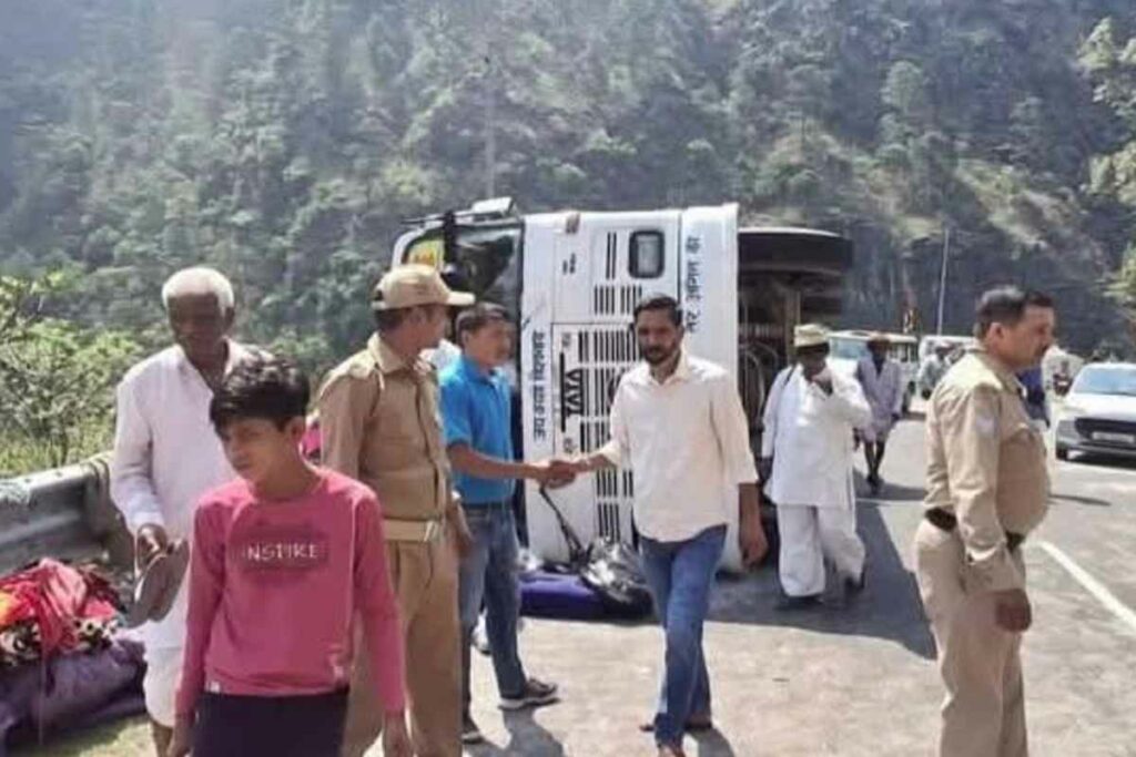 Bus Accident In Uttarkashi/ Image Credit: Himalayan Hindu X Handle