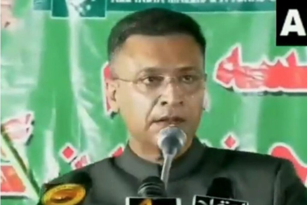Akbaruddin Owaisi on Waqf, image source: ani