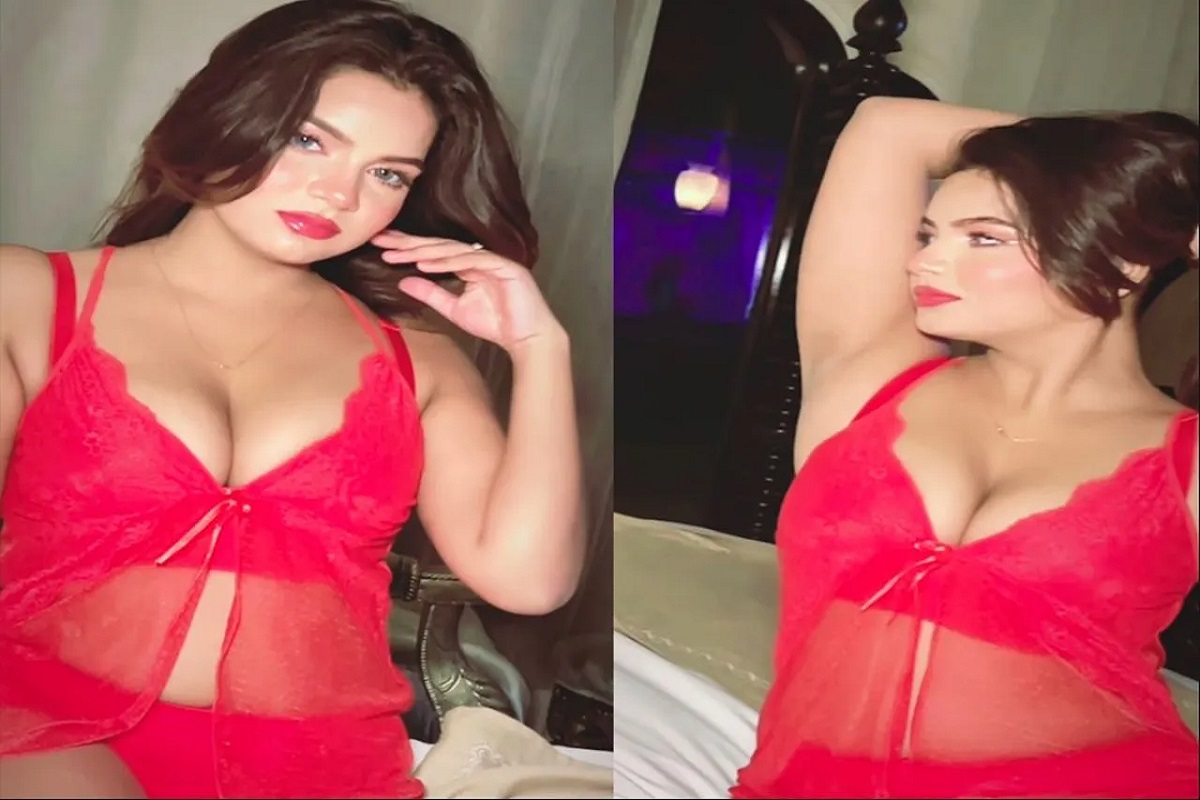 Sexy Video : बिस्तर पर लेटकर देसी भाभी ने दिखाई सेक्सी अदाएं, लाल ब्रा में बिखेरा हुस्न का जादू, देखकर आंख मलते रह गए लड़के