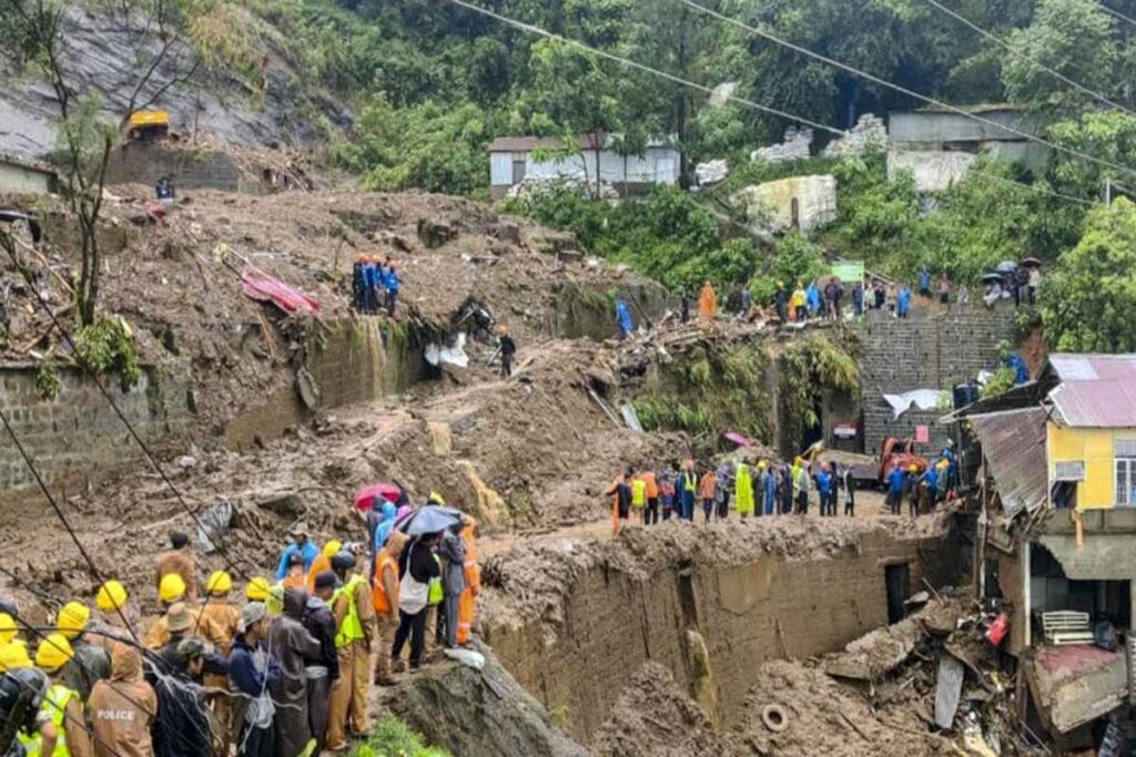 Heavy Rainfall Alert in Mizoram/Image Credit: ANI News