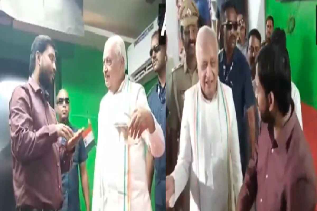 Governor Reached Khan Sir Coaching: बकरीद के मौके पर खान सर के कोचिंग पहुंचे राज्यपाल आरिफ मोहम्मद खान, निरीक्षण कर जमकर की तारीफ, देखें वीडियो