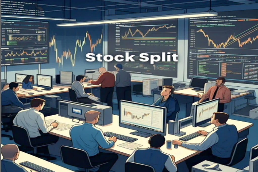 (Stock Split, Image Credit: Meta AI)