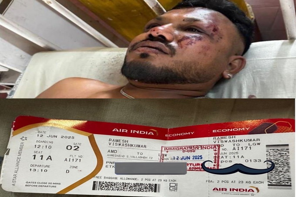 Ahmedabad Plane Crash: इस शख्स ने दी मौत को मात! विमान से कूद कर बचाई जान…, देखें वीडियो
