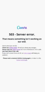 Canva Down