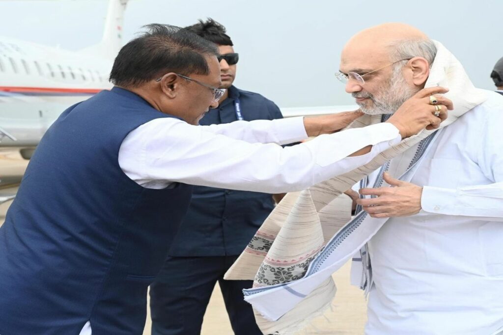 Amit Shah in Raipur | Image Source | IBC24