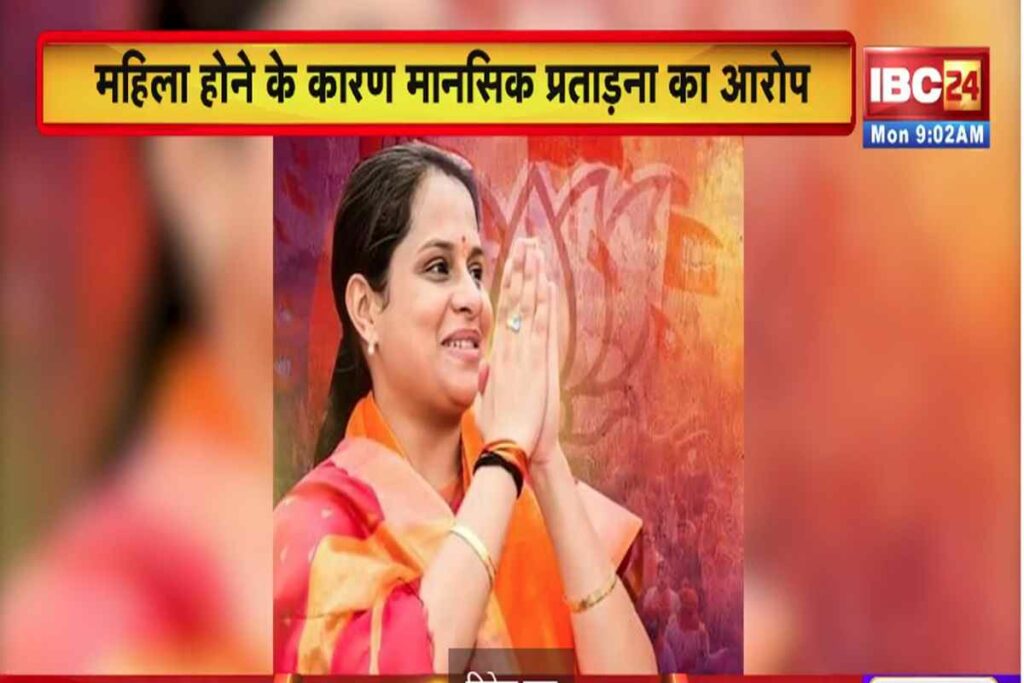 बीजेपी विधायक ने एसपी पर लगाए गंभीर आरोप/Image Credit: IBC24