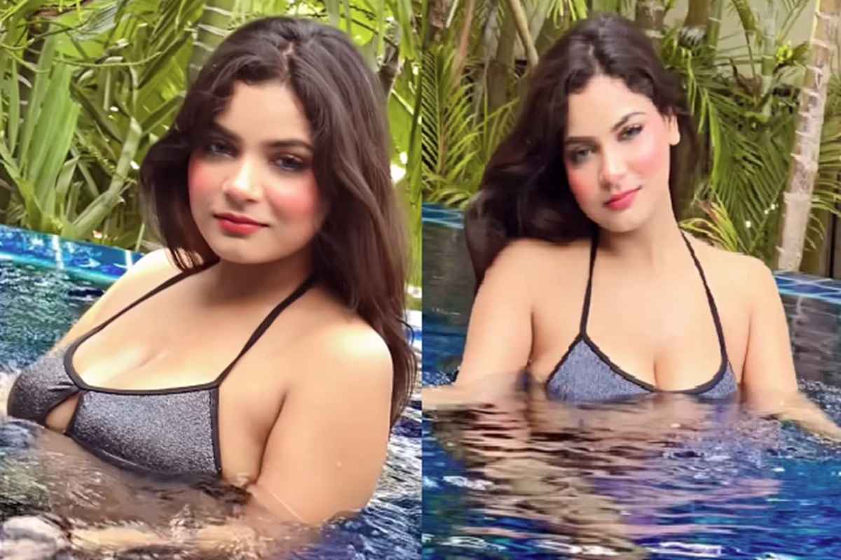 Model Bhabhi Sexy Video: मॉडल भाभी ने लगाया हॉटनेस का तड़का, ब्रा पहनकर स्विमिंग पूल में दिखाई सेक्सी अदाएं, वायरल हुआ वीडियो
