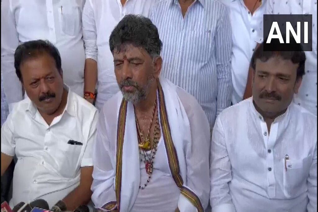 DK Shivakumar will be Next Chief Minister of Karnataka, image source: ANI