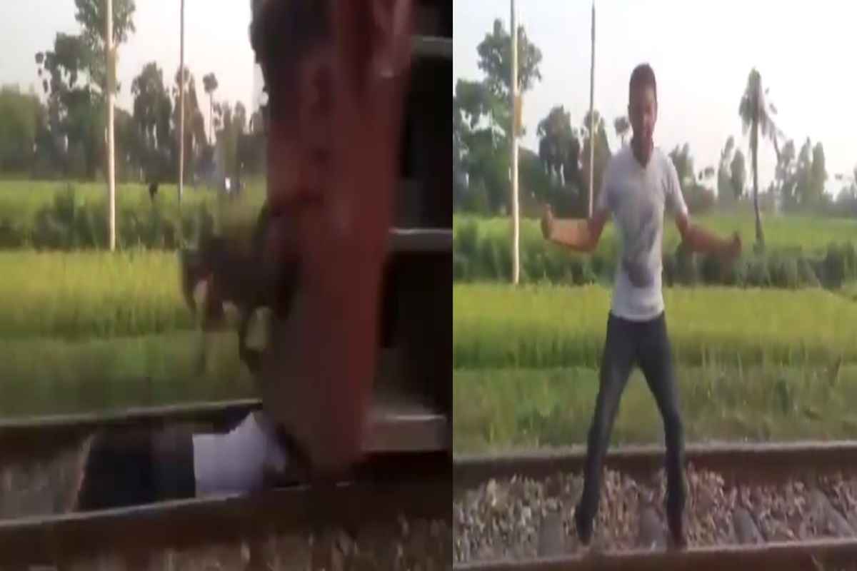 Viral Video: रील के लिए जान की बाजी.. पटरी पर लेटा युवक, ऊपर से गुरजने लगी ट्रेन, फिर… देखें वीडियो