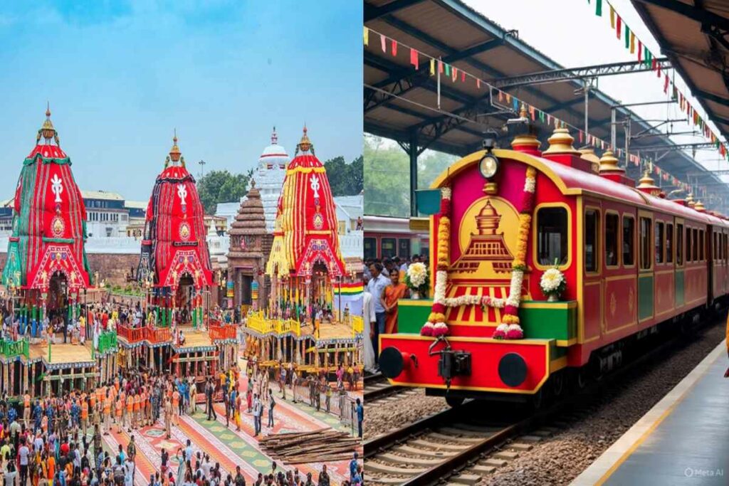 Rath Yatra Special Train/Image Credit: IBC24 File/Meta AI