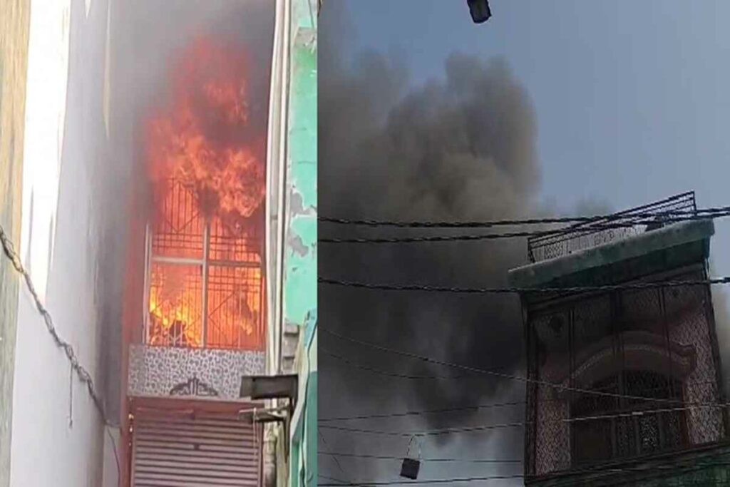 Fire In Inverter Warehouse/ Image Credit: IBC24