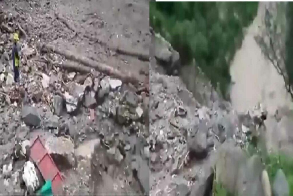 Uttarkashi Landslide/ Image Credit: ANI