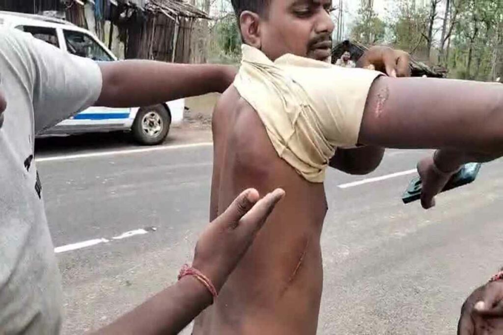 Adivasi Yuvak Ki Pitai| Image Credit: IBC24