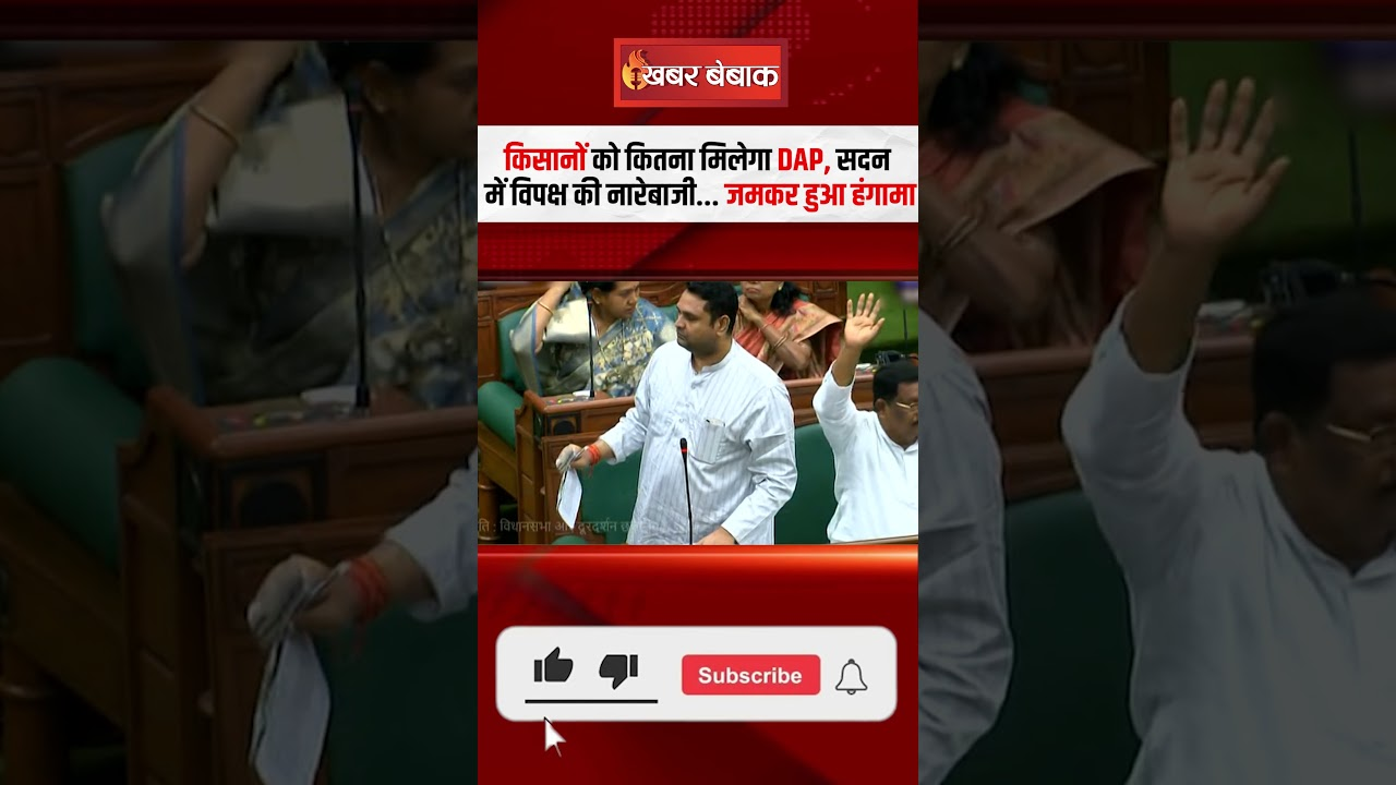CG Vidhansabha: किसानों को कितना मिलेगा DAP, सदन में विपक्ष की नारेबाजी… जमकर हुआ हंगामा