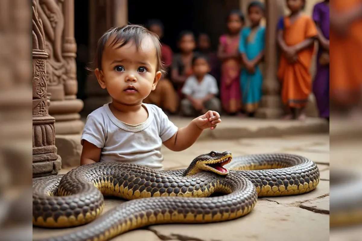 1 Year Child Killed cobra: 1 साल के बच्चे ने दांत से काटकर मार डाला कोबरा को, खुद भी हो गया बेहोश, जानिए अब कैसी हालत है उसकी