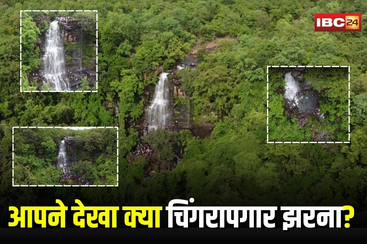 Chingra Pagaar Waterfall: आपने देखा क्या चिंगरापगार झरना? बरसात में सजी 120 फीट की वॉटरफॉल, सेल्फी पॉइंट बना पर्यटकों की पहली पसंद Chingra Pagaar Waterfall: आपने देखा क्या चिंगरापगार झरना? बरसात में सजी 120 फीट की वॉटरफॉल, सेल्फी पॉइंट बना पर्यटकों की पहली पसंद