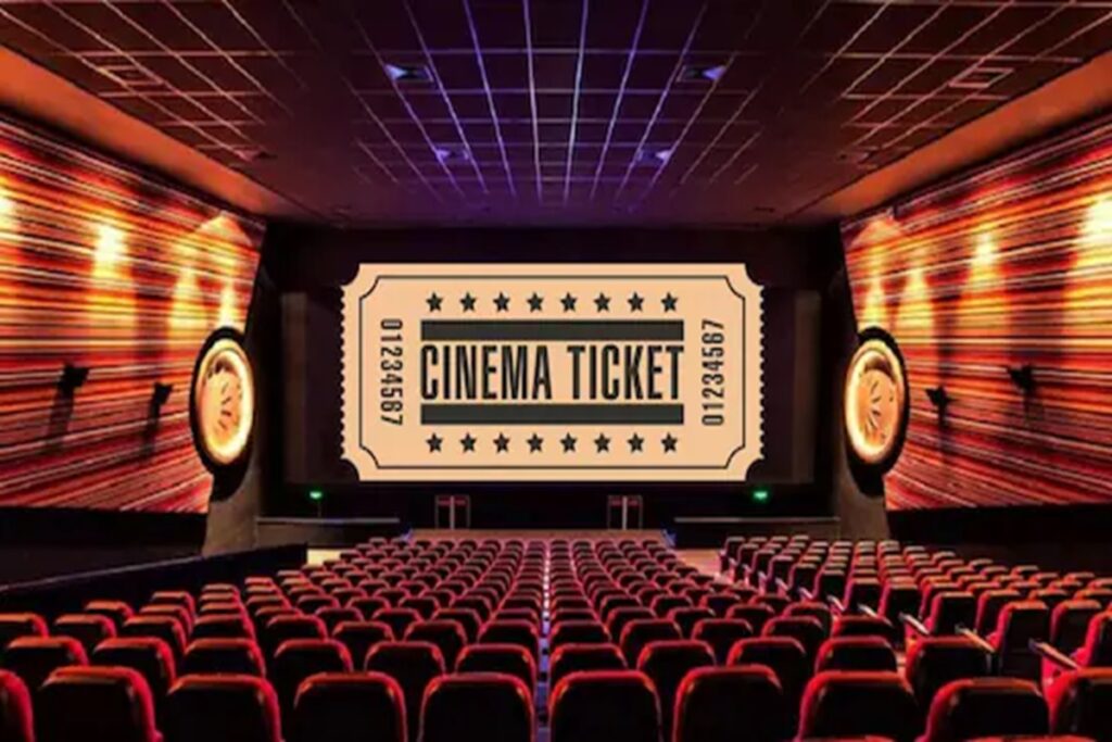 Sunday Cinema Ticket. Image Source- IBC24 Archive