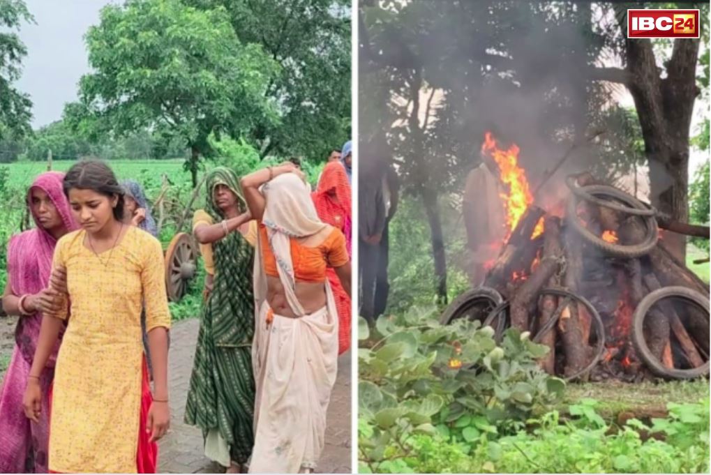 Jhalawar School Collapse: मर गई मानवता!.. लकड़ी नहीं, टायर से किया झालवाड़ हादसे में मारे गए स्टूडेंट का अंतिम संस्कार