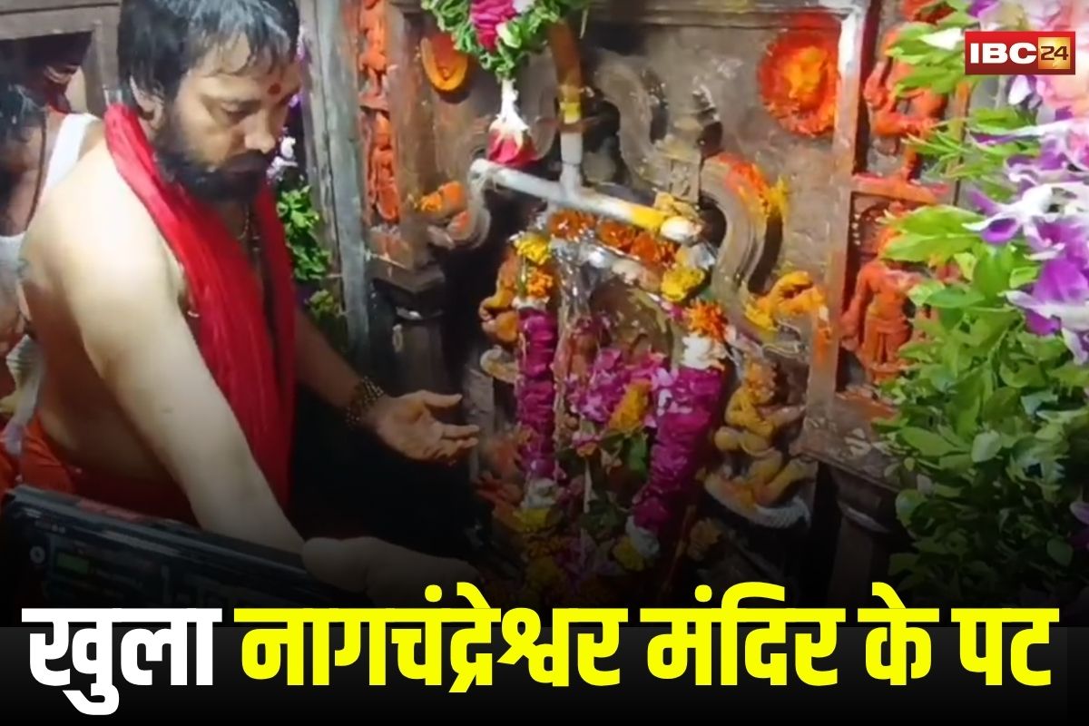 Nagchandreshwar Temple Ujjain: नाग पंचमी पर साल में एक बार खुला नागचंद्रेश्वर मंदिर के पट, 24 घंटे तक होंगे दर्शन, उमड़ा श्रद्धालुओं का सैलाब