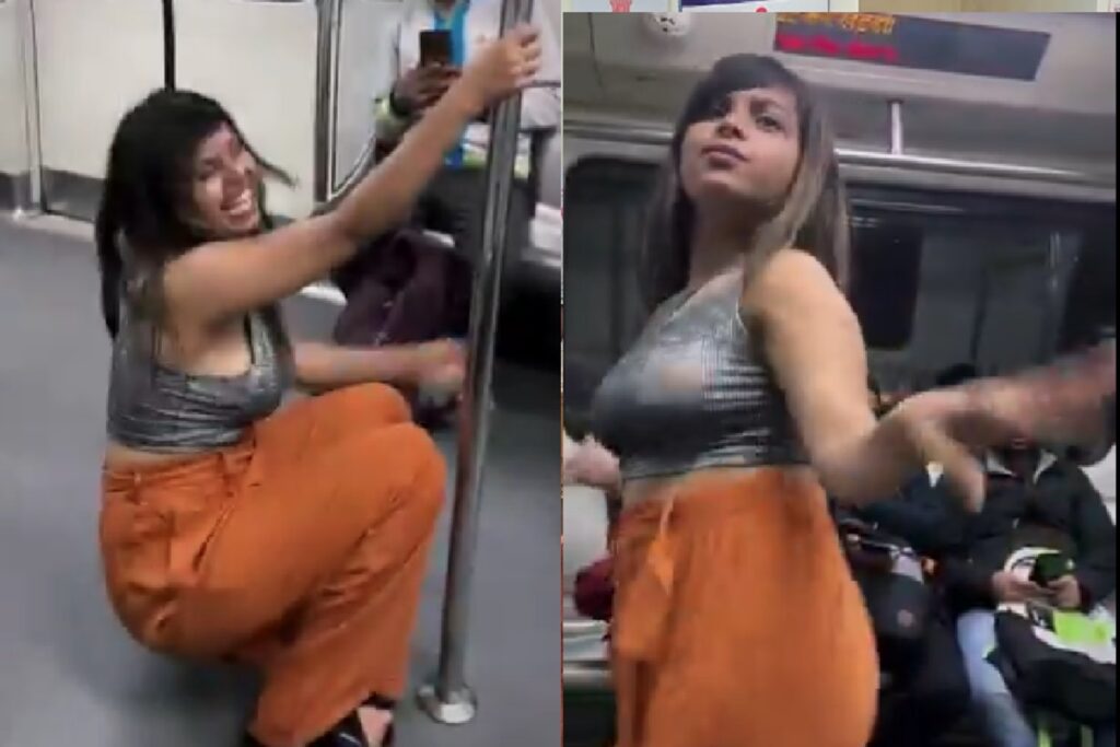 Delhi Metro Viral Video/ Image Credit: @Rupali_Gautam19 X Handle