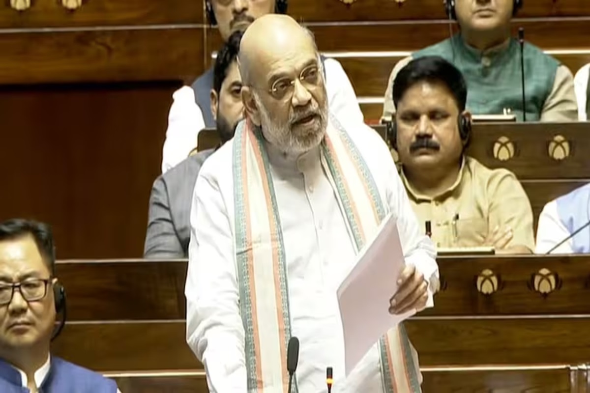 Amit Shah in Rajyasabha: राज्यसभा में कांग्रेस पर जमकर बरसे अमित शाह, कहा- जब तक पी चिदंबरम गृह मंत्री थे तब तक अफजल गुरु को फांसी नहीं हुई