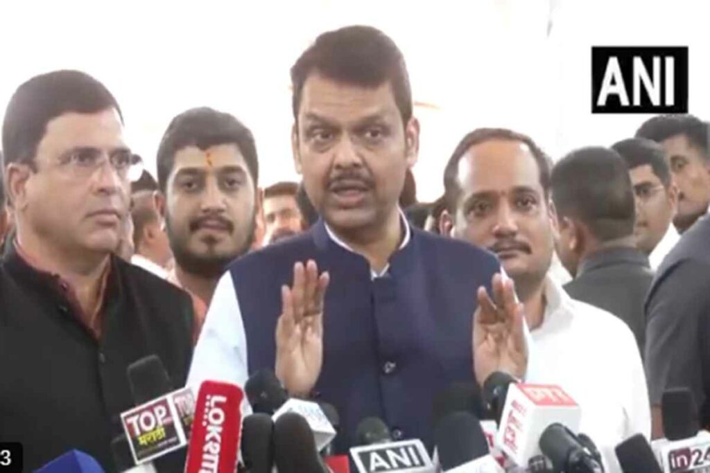 CM Devendra Fadnavis/ Image Credit: ANI