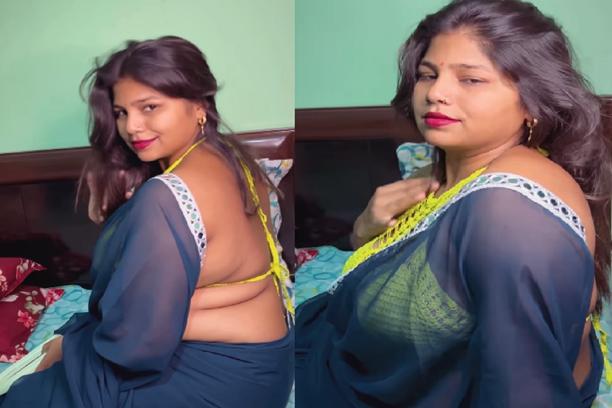 Desi Sexy Video: कमरा बंद कर देसी भाभी ने बिस्तर पर दिखाया खतरनाक अवतार, वीडियो देखकर आप भी हो जाएंगे दीवाने