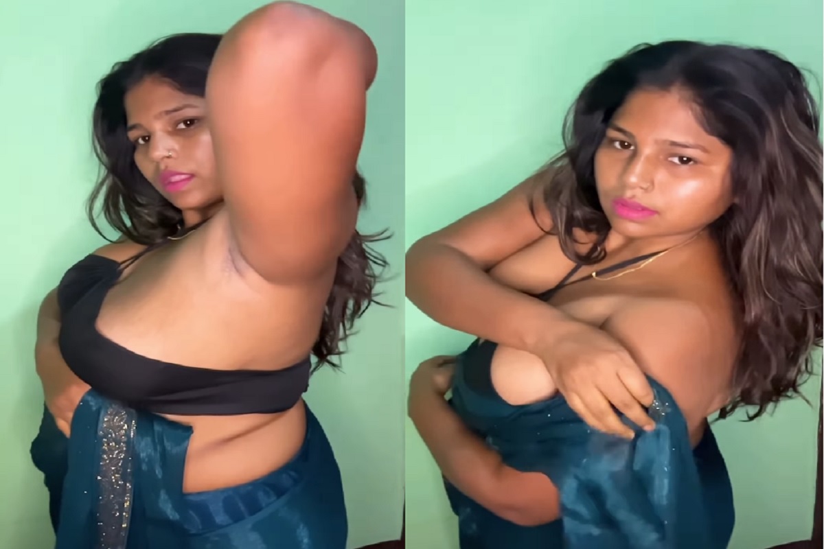 Free Sexy Video: देसी भाभी ने गिराया साड़ी का पल्लू, कैमरे के सामने दिखा सबकुछ, अब सोशल मीडिया पर वायरल हुआ वीडियो