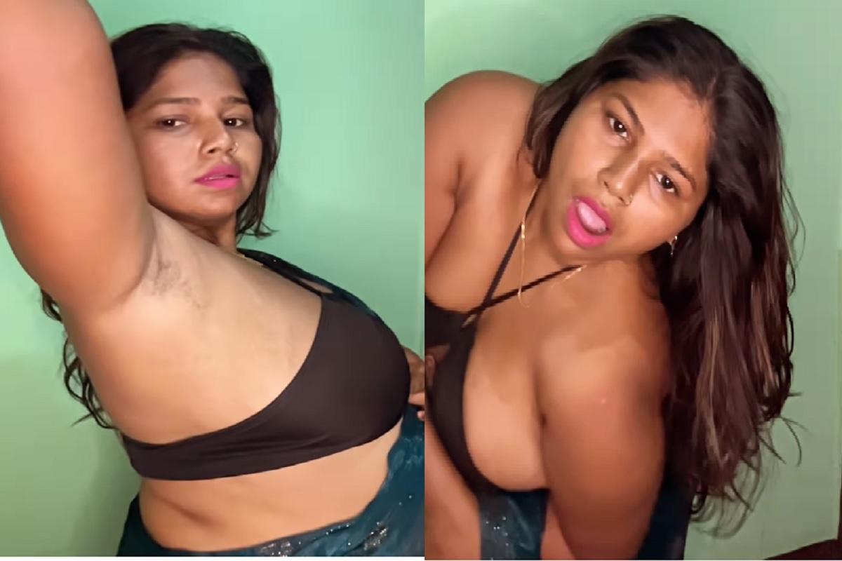 Hot Sexy Video: देसी भाभी ने कैमरे के सामने बदले कपड़े, पलक झपकते ही दिख गया सेक्सी अवतार, वीडियो देखकर आपका भी मचल जाएगा दिल