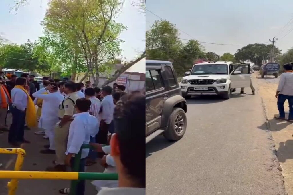 BJP MLA Pradeep Agarwal son video, image source: ibc24