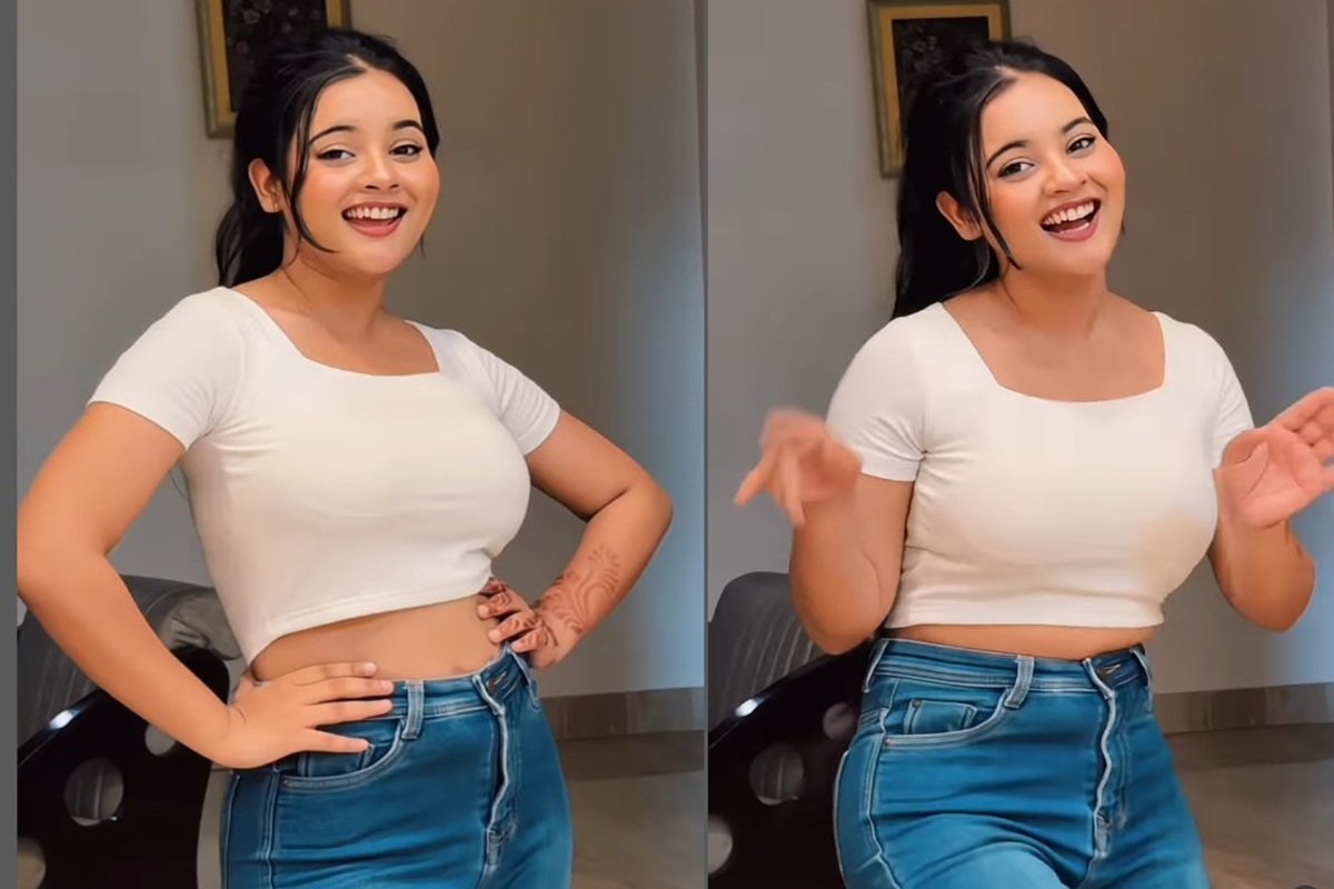 Gungun gupta ka sexy video: सोशल मीडिया एन्फ्लूएंसर का सेक्सी वीडियो वायरल, जींस टॉप में किया कमाल का डांस
