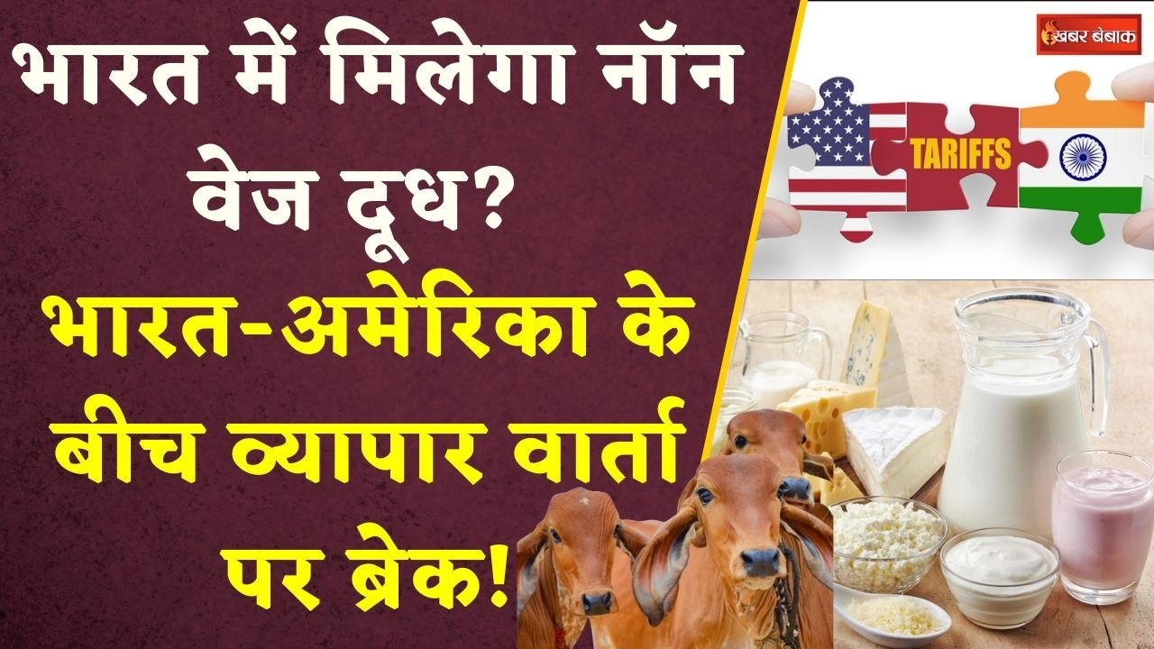 मार्केट में मिलेगा नॉन वेज दूध? भारत-अमेरिका के बीच व्यापार वार्ता पर ब्रेक!