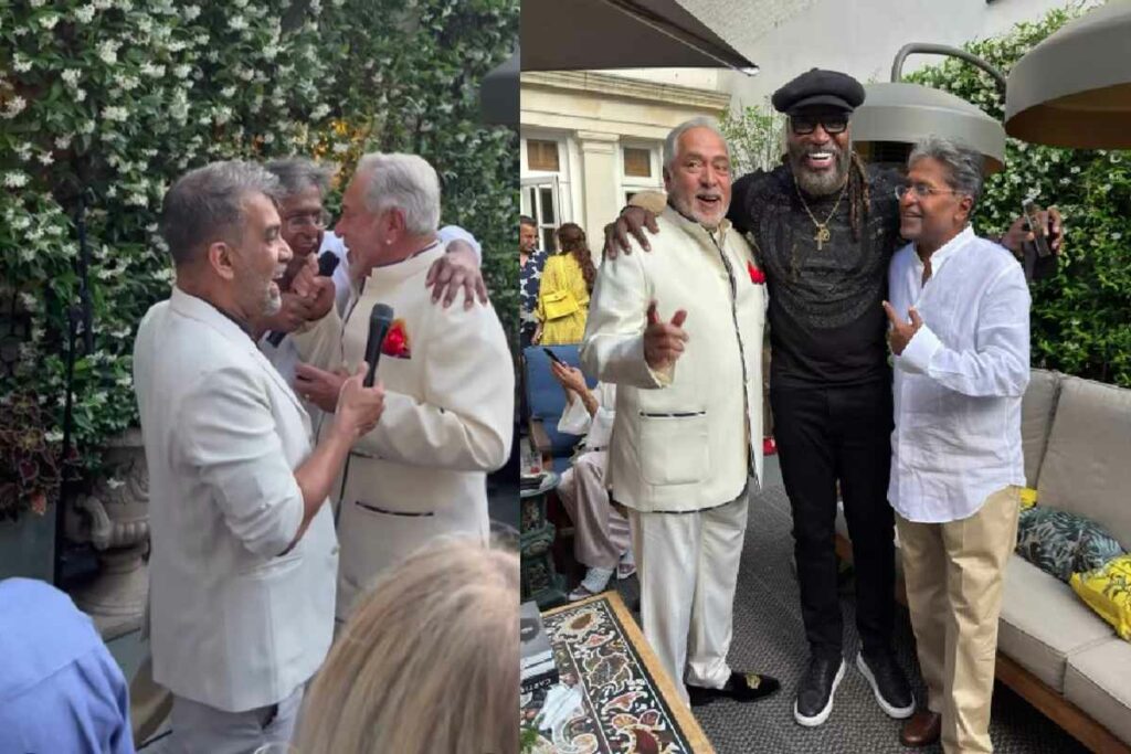 Vijay Mallya-Lalit Modi Viral Video| Image Credit: @lalitkmodi