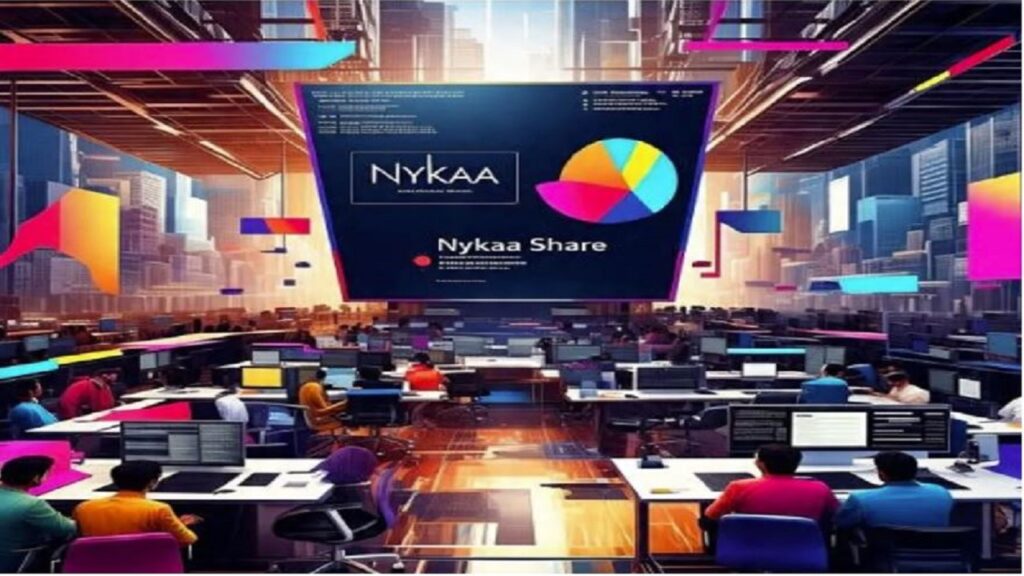 (Nykaa Share Price, Image Credit: Meta AI)