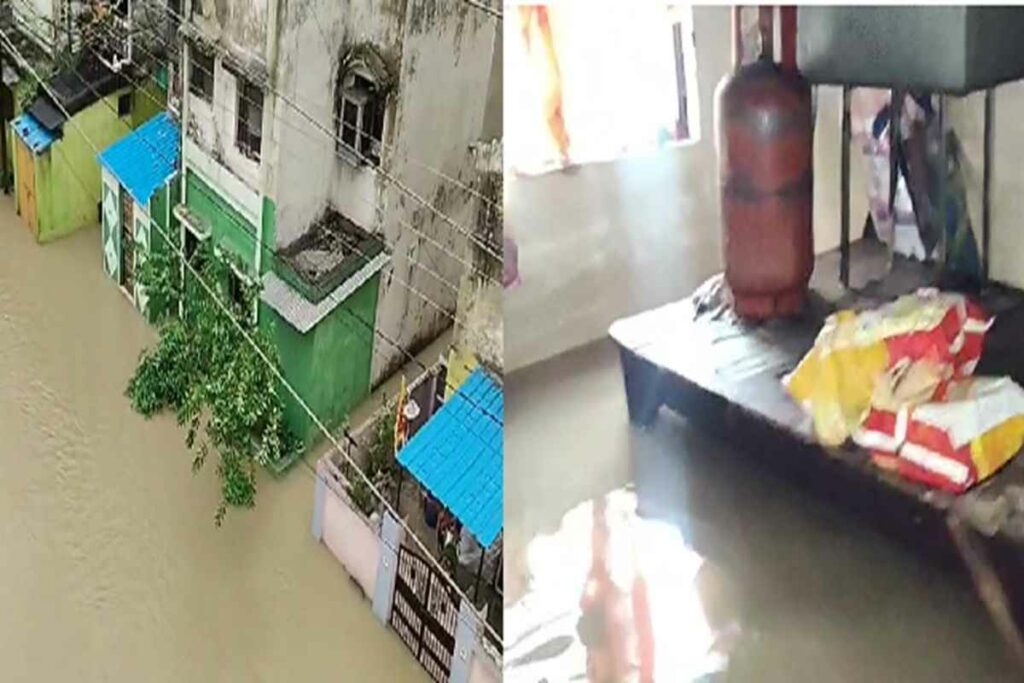 Raigarh Heavy Rain/ Image Credit: IBC24