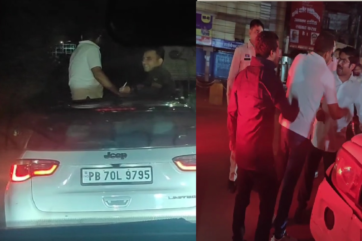 Raipur Crime News: राजधानी की सड़कों में बेखौफ होकर उत्पात मचा रहे युवक, पुलिस के सामने ही लोगों से भिड़े, आप भी देखें वीडियो