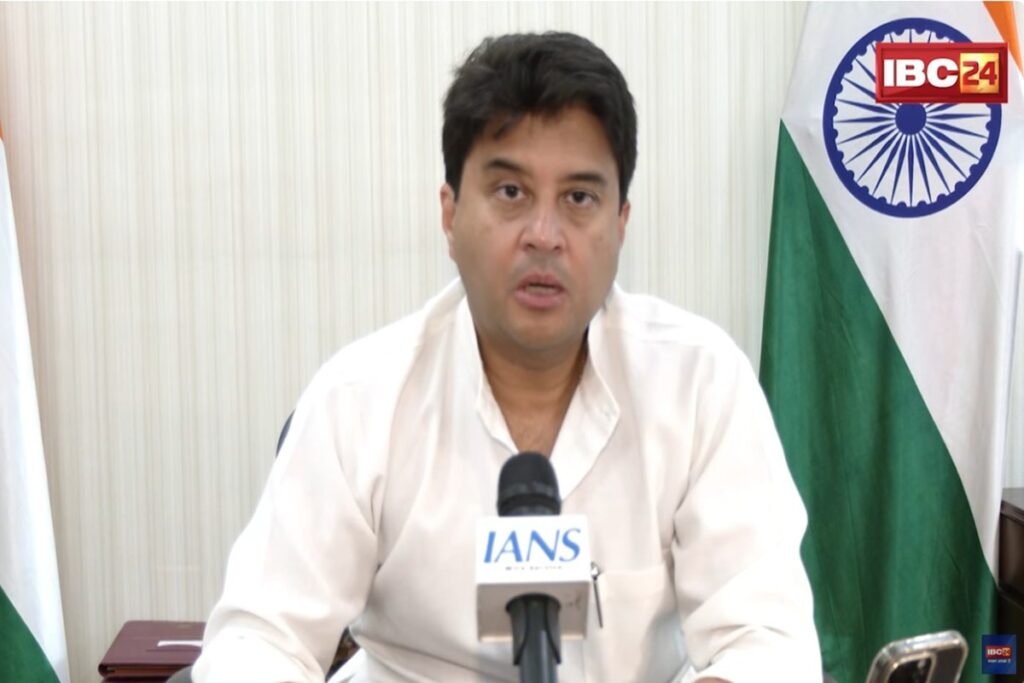 Jyotiraditya Scindia Interview, image source: IANS