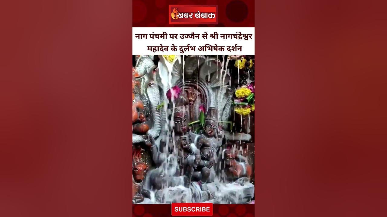 नाग पंचमी पर उज्जैन से श्री नागचंद्रेश्वर महादेव के दुर्लभ दर्शन, साल में सिर्फ 1 बार होते हैं दर्शन