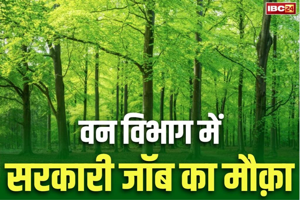 Chhattisgarh Van Vibhag Bharti 2025