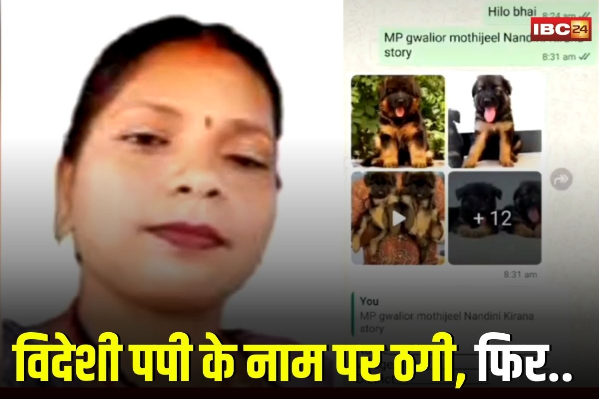 Gwalior News: कुत्ता खरीदने का सपना बना मौत का कारण! विदेशी पपी के नाम पर लाखों की ठगी… फिर हताशा में महिला ने निगल लिया जहर