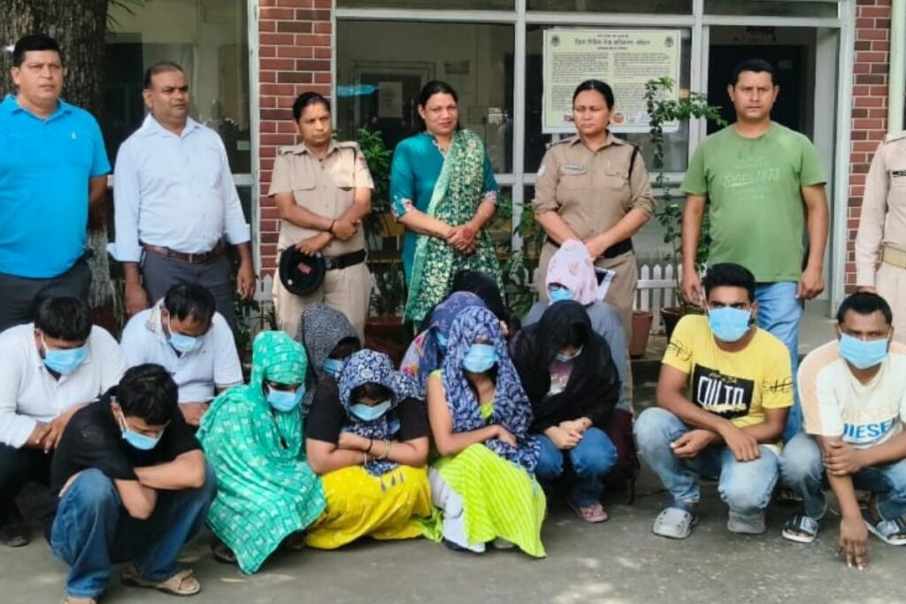 Haridwar Sex Racket, Roorkee hotel raid, prostitution racket India, Haridwar police operation, AHTU raid Haridwar, Malakpur Chungi hotel, human trafficking Haridwar, call girls arrested, hotel sealed Haridwar, illegal activities Haridwar, police bust sex racket, Haridwar SSP statement,