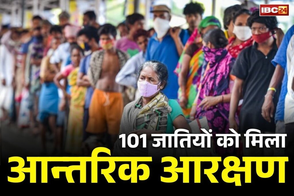 Internal Reservation for 101 Castes in Karnataka 2025