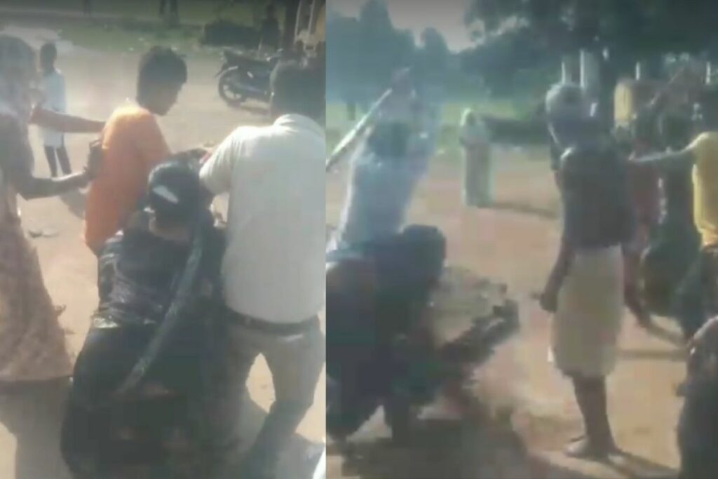 Katni News, Katni Banner Fight News, Katni Ganesh Utsav Clash, Pakariya Village Banner Dispute, Katni Brawl Over Poster, Katni Police Viral Video, Katni District Hospital Injuries, Katni Ganesh Festival Controversy, Katni Social Media Violence, Katni Jagdish Banner Fight,